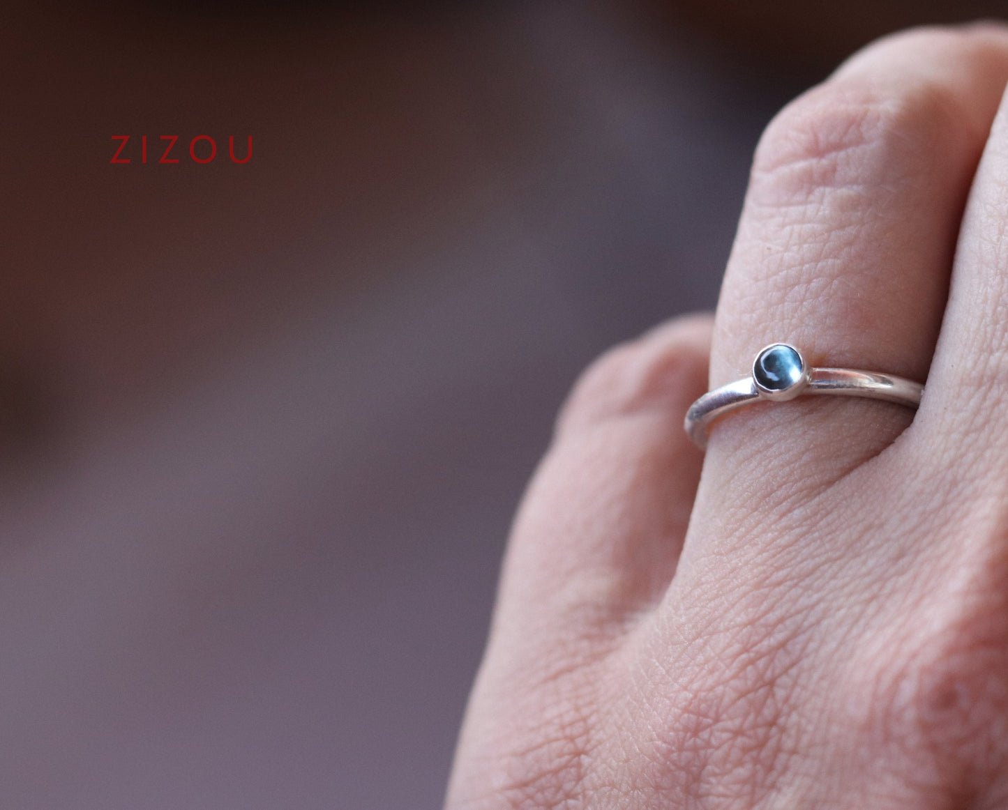 Minimal / TOPAZ / round / ring