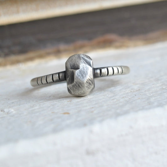 Stripes & Stones / ring