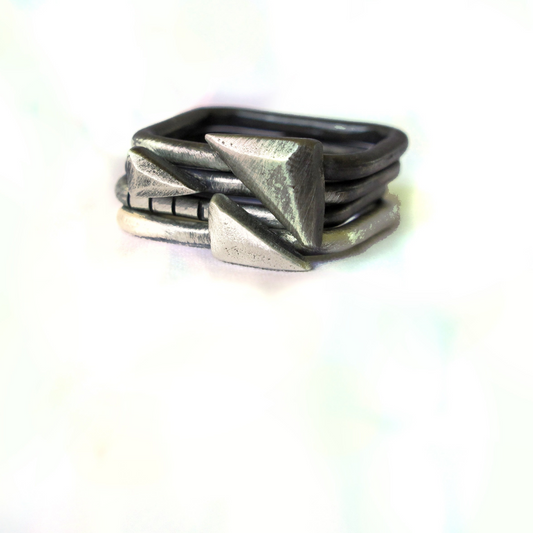 4-in-1 triangle / square / ring