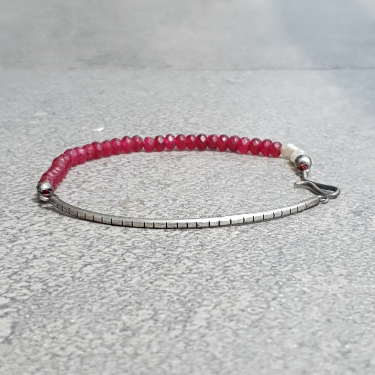 Stripes & Stones / bracelet