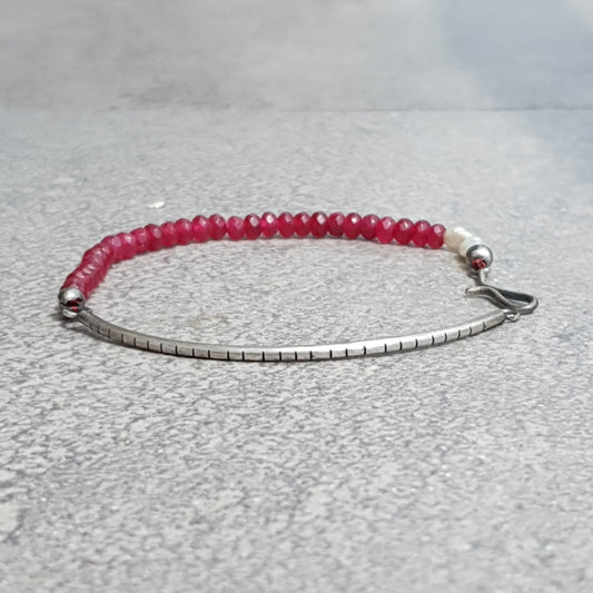 Stripes & Stones / bracelet