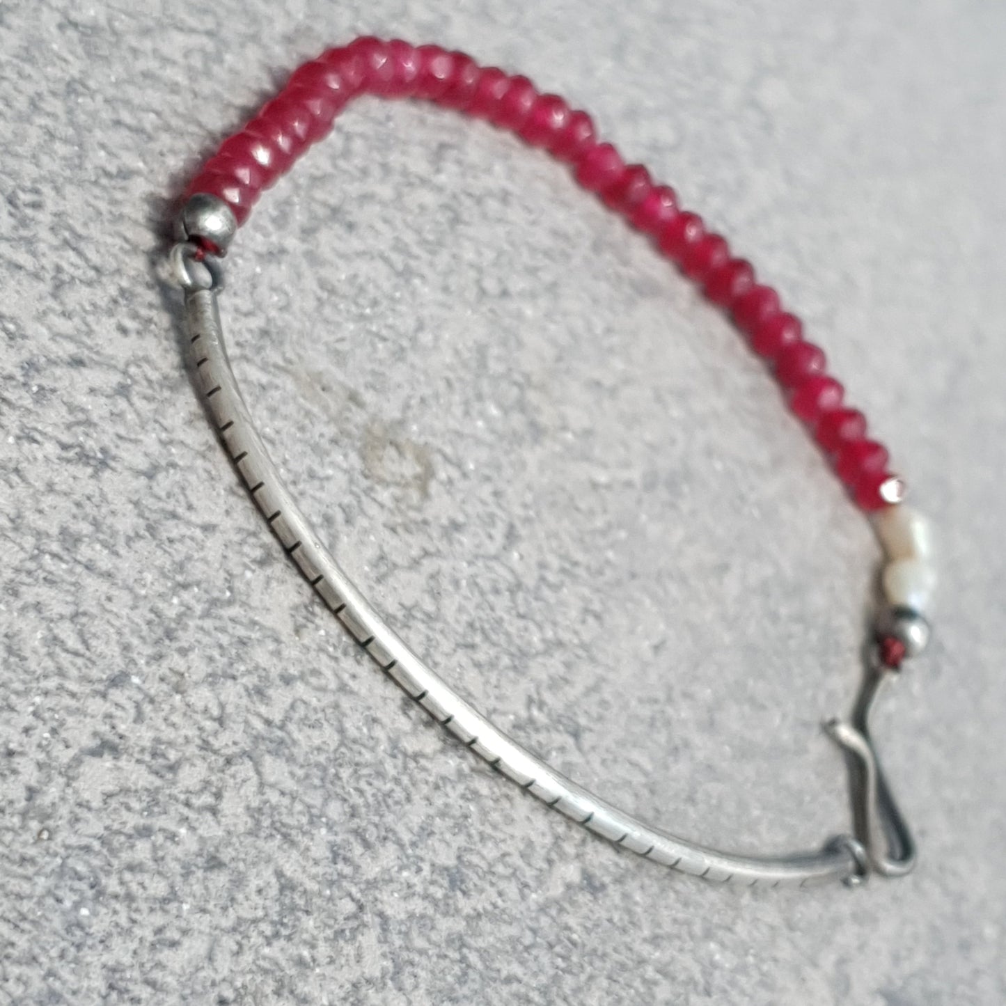 Stripes & Stones / bracelet