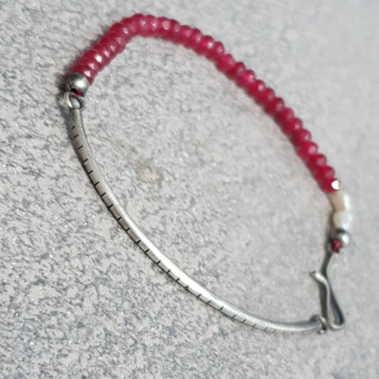 Stripes & Stones / bracelet