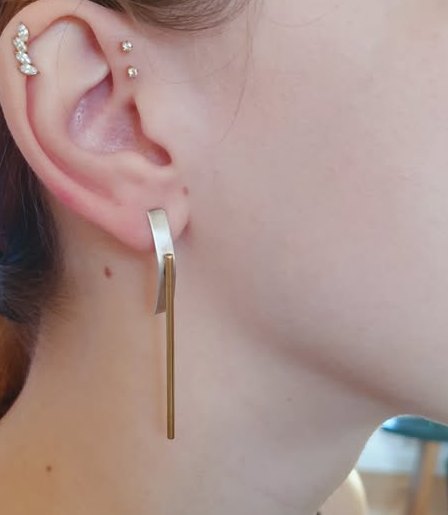 Parallel Grace/ earrings