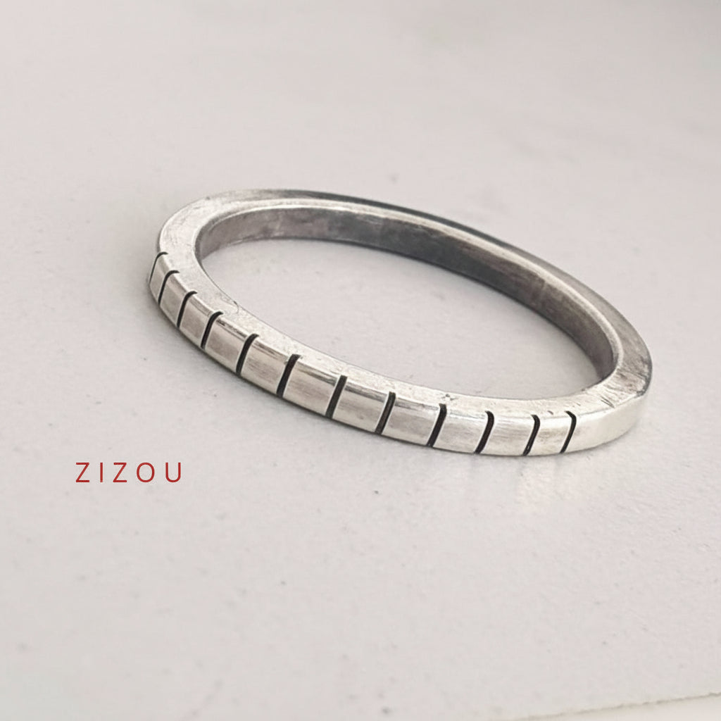 2-in-1 green onyx / square / ring