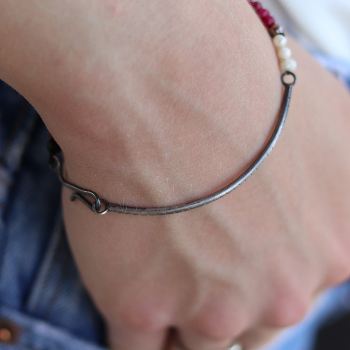 Stripes & Stones / bracelet
