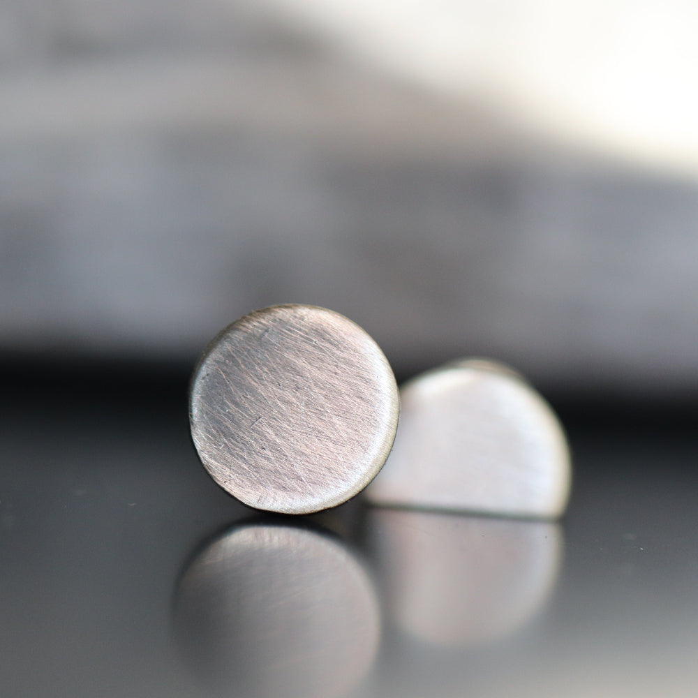 Moon / earrings / small
