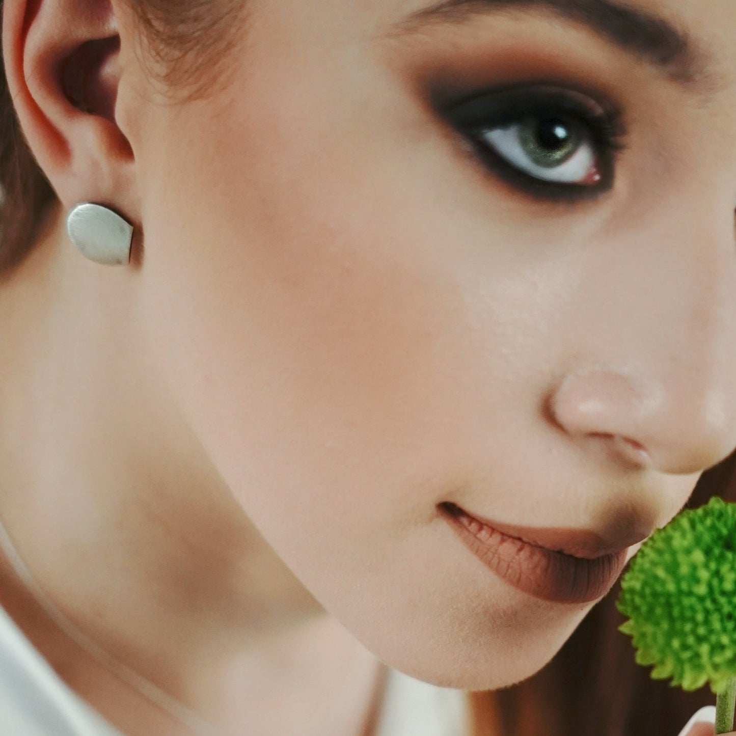 Full Moon / earrings
