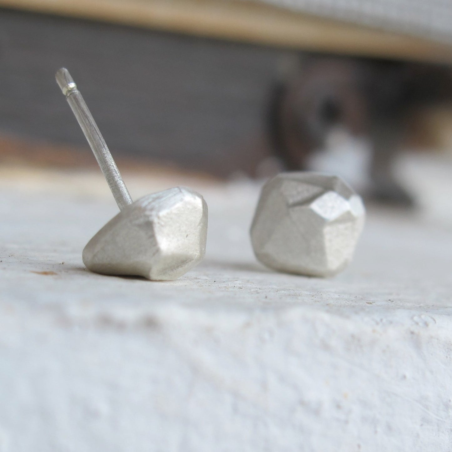 Stones S / earrings