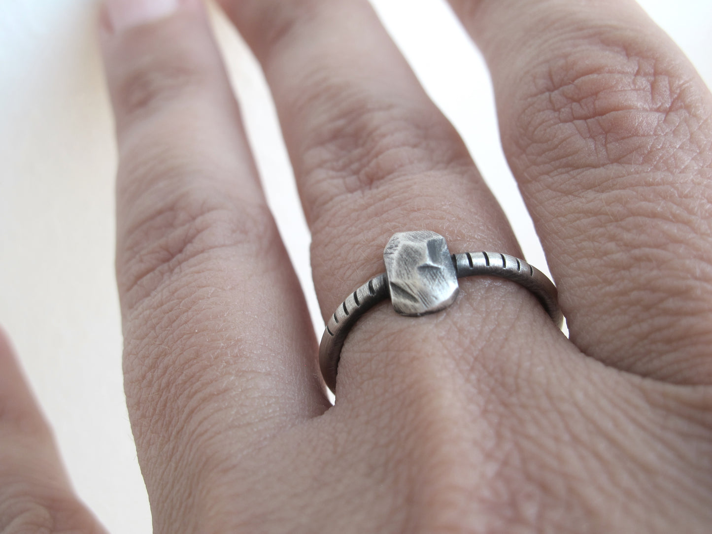 Stripes & Stones / ring