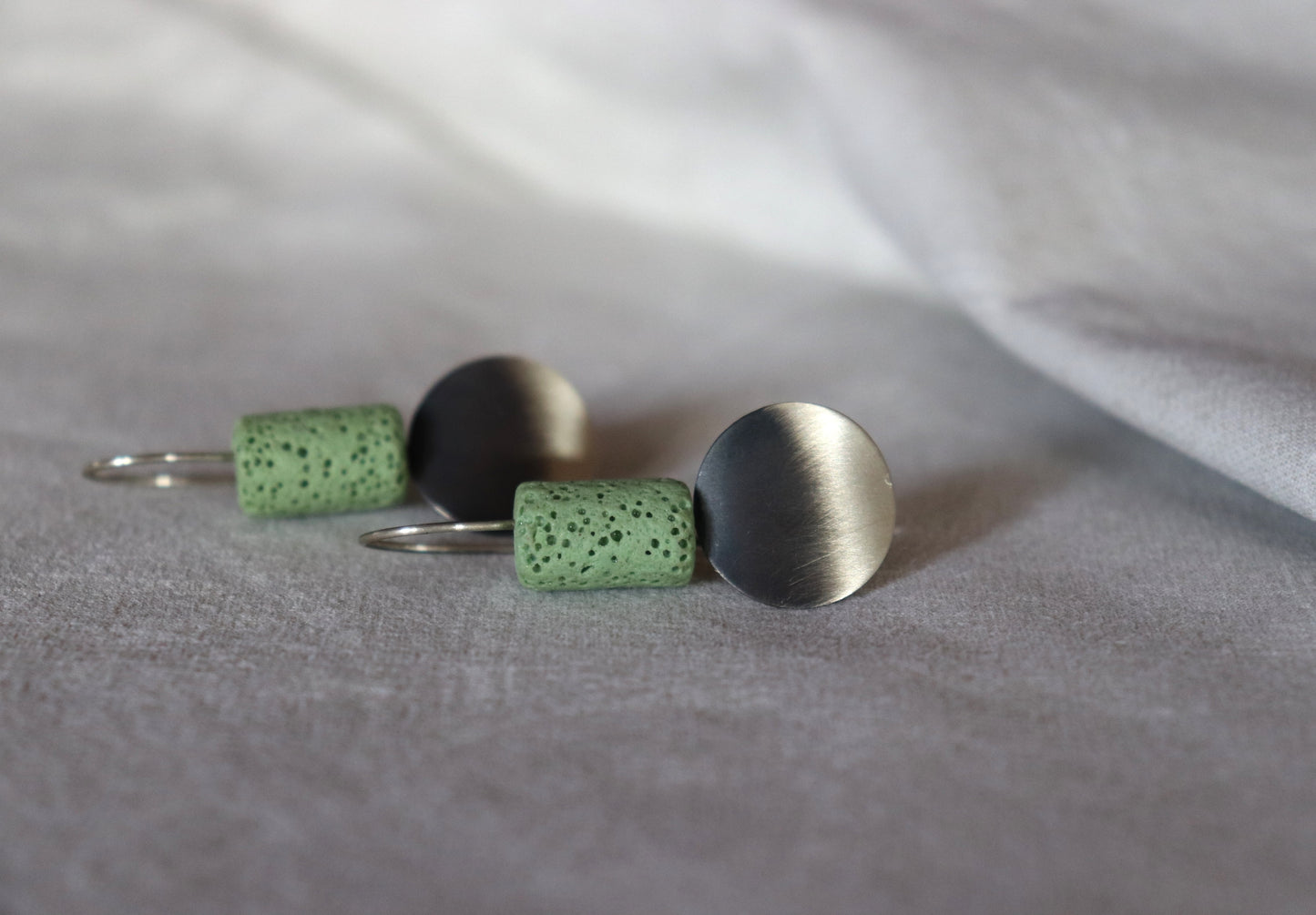 Geometric Day / Minty Green! / Earrings
