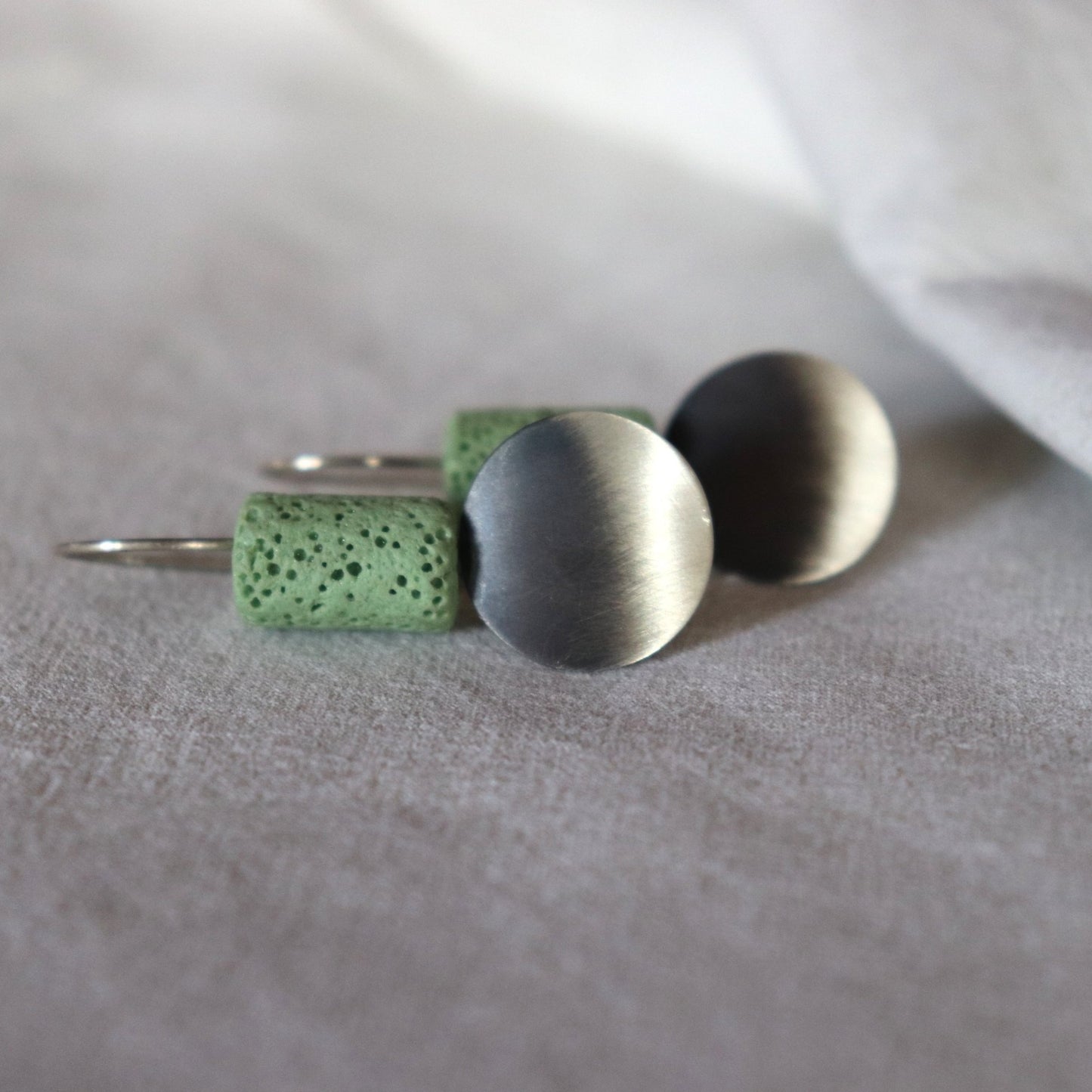 Geometric Day / Minty Green! / Earrings