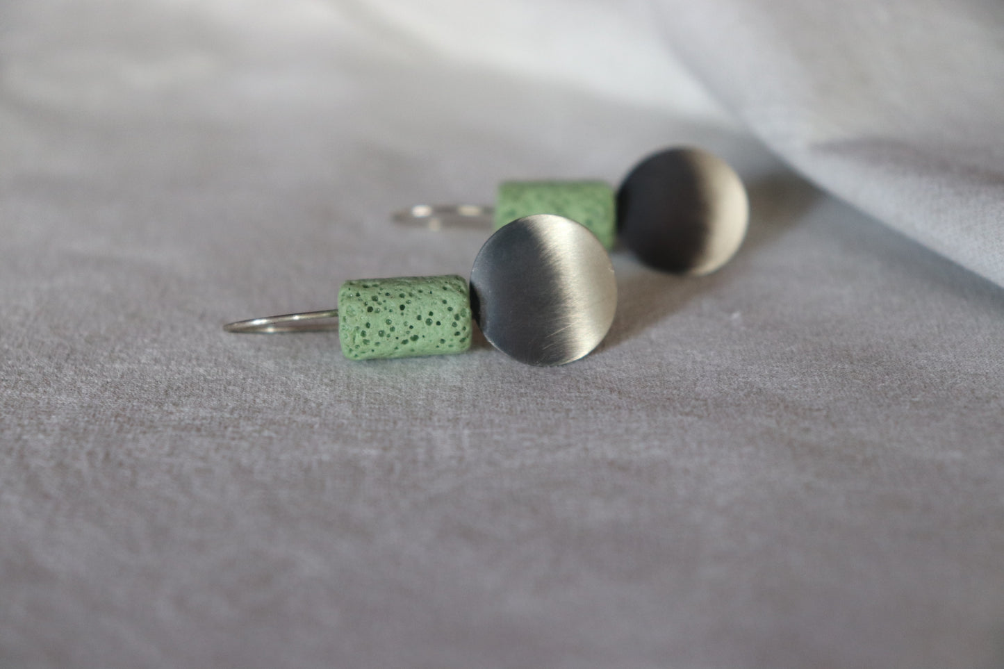 Geometric Day / Minty Green! / Earrings