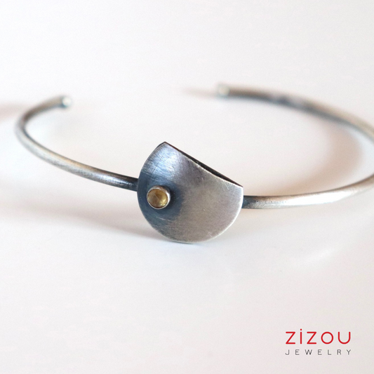 The Moon / citrine / bracelet