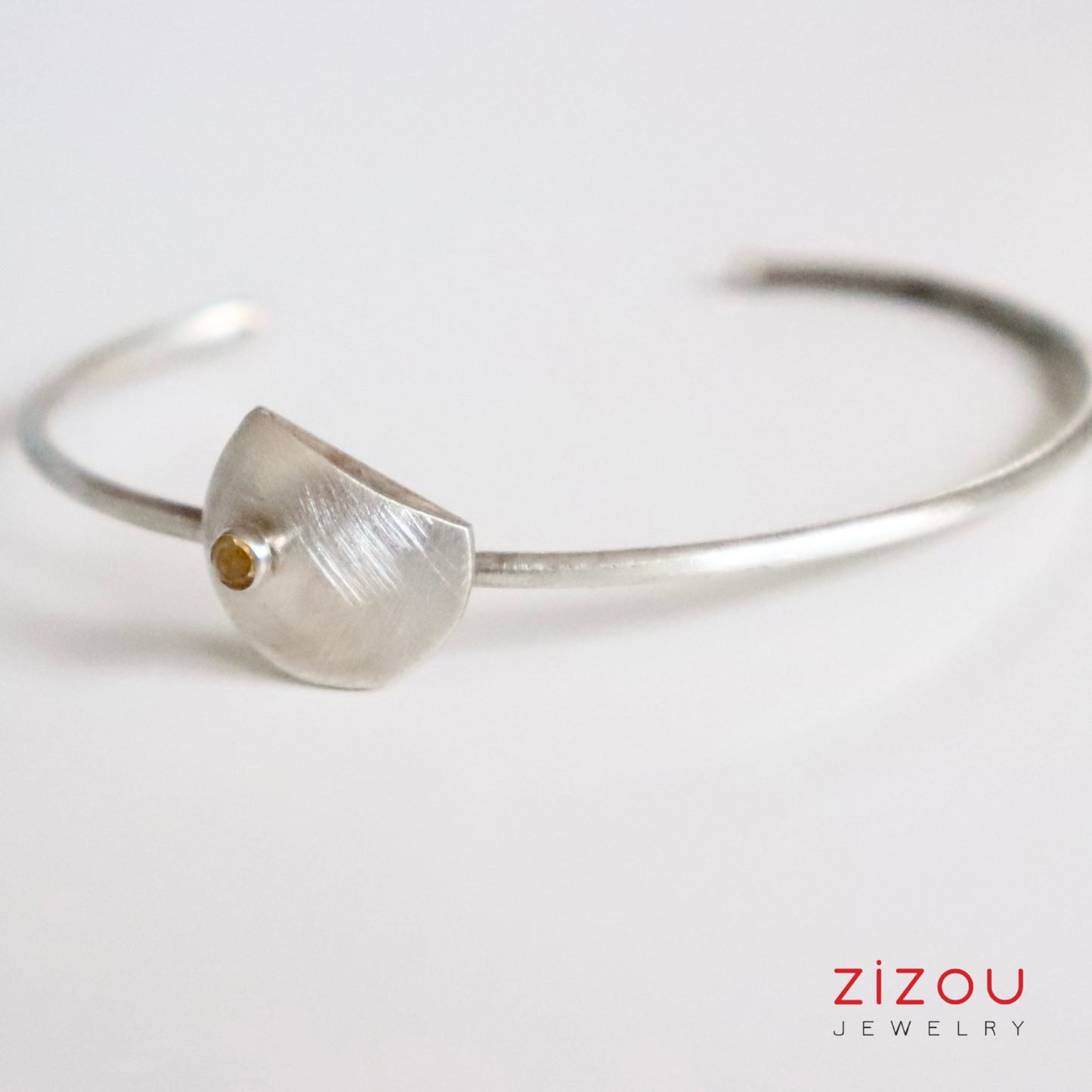 Full Moon / citrine / bracelet