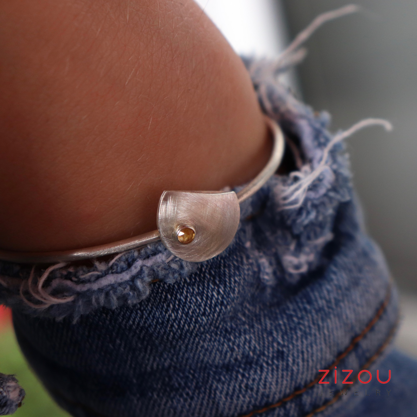 Full Moon / citrine / bracelet