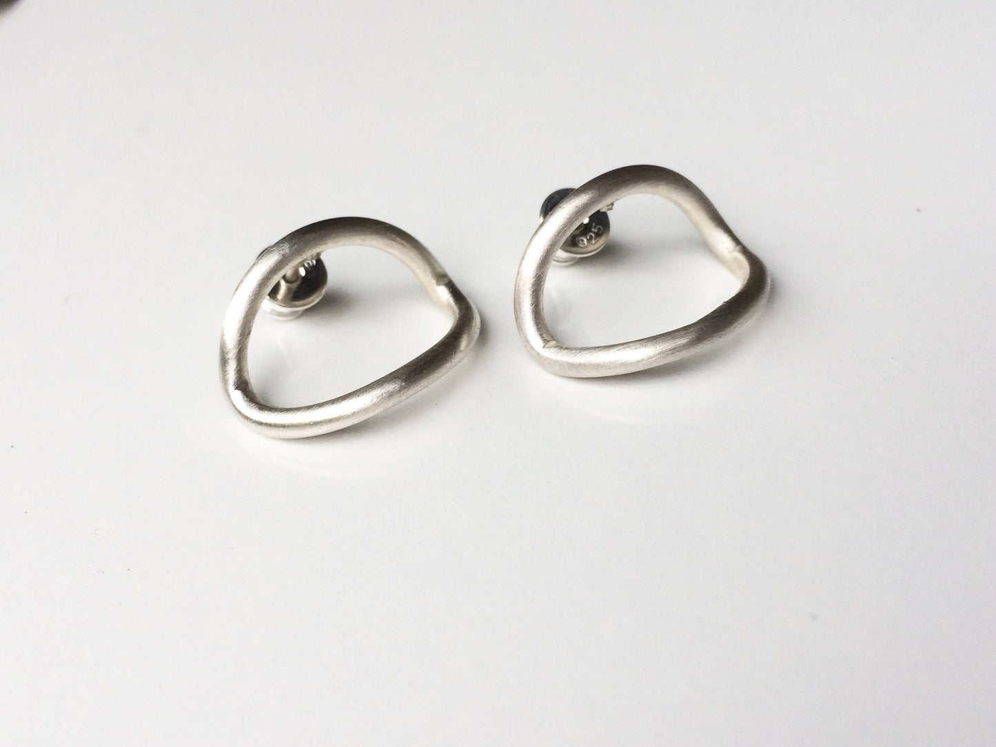 Ovals inside / earrings