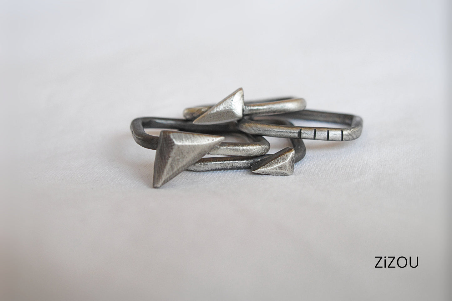 4-in-1 triangle / square / ring