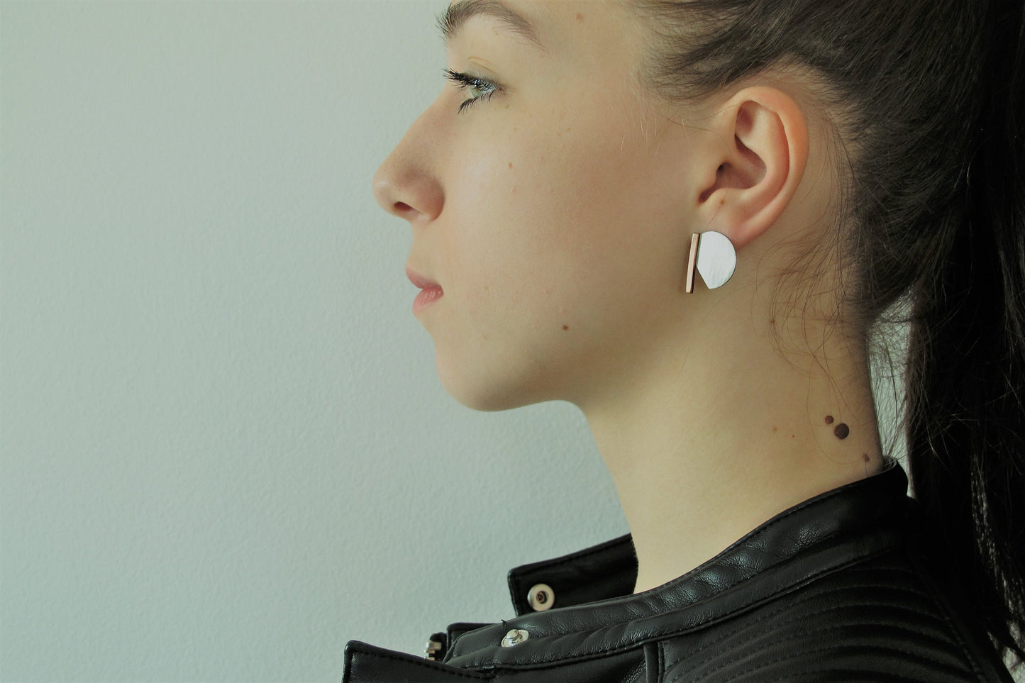 NO / metal mix / earrings